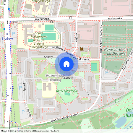 Warszawa Mokotów, Wolfganga Amadeusza Mozarta