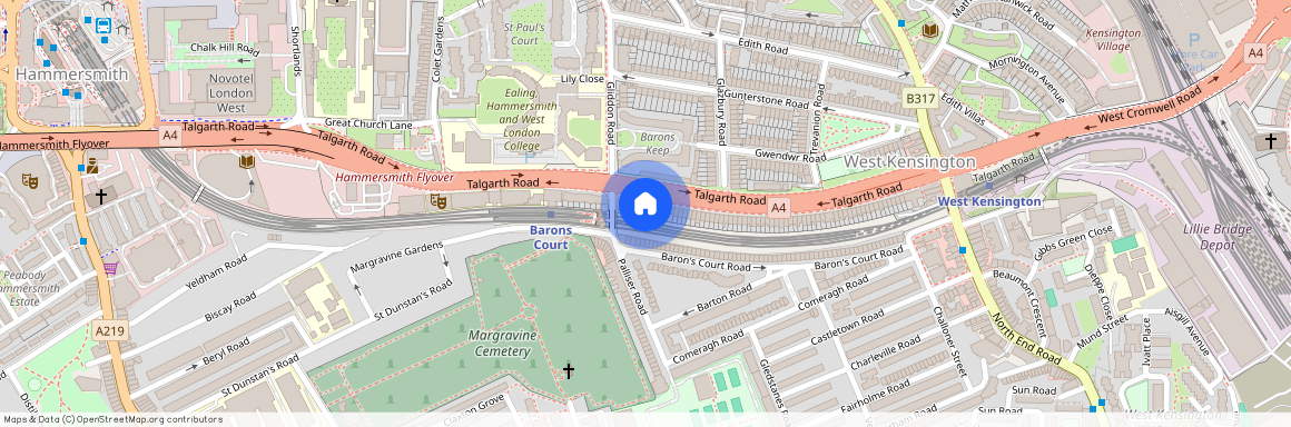 Talgarth Mansions, Talgarth Road, Fulham, London, W14