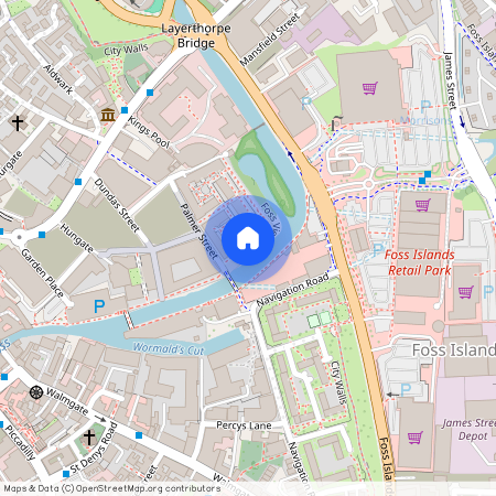 Adventurers Court, York, North Yorkshire, YO1 7ND, Pond Garth