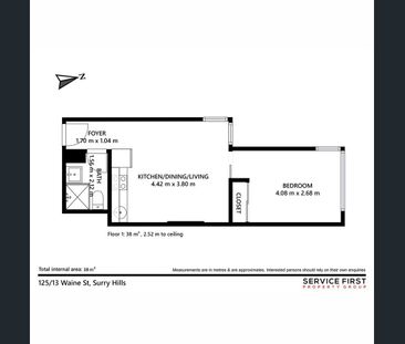 Premium inner-city 1-bedroom apartment with cityscape views & rooftop pool - Photo 6