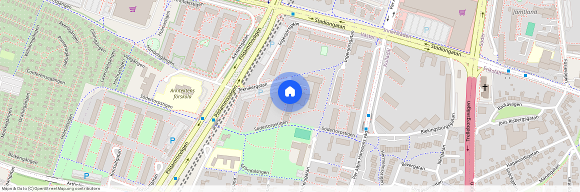 Teknikergatan 23A, Gröndal