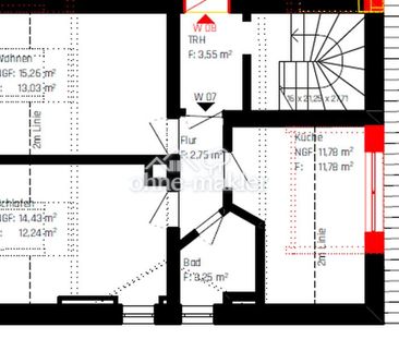 2ZKB DG Wohnung - mit Pantryküche - Foto 6