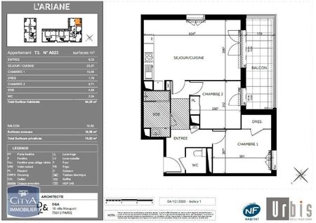 Location Appartement 3 pièces 64m² TOULOUSE 31400 - Photo 2