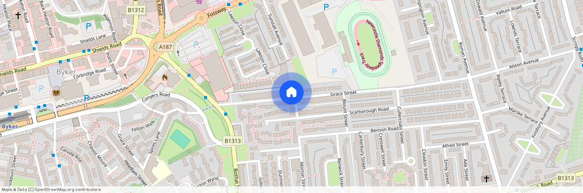 Grace Street, Newcastle Upon Tyne, NE6