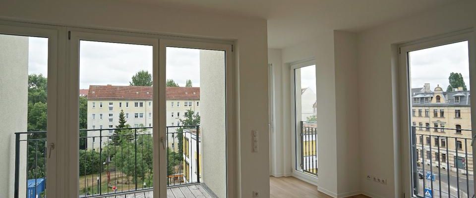 „Mietfrei starten! 2-Zimmer-Neubauwohnung mit Balkon in Toplage Gohlis-Süd“ - Photo 1
