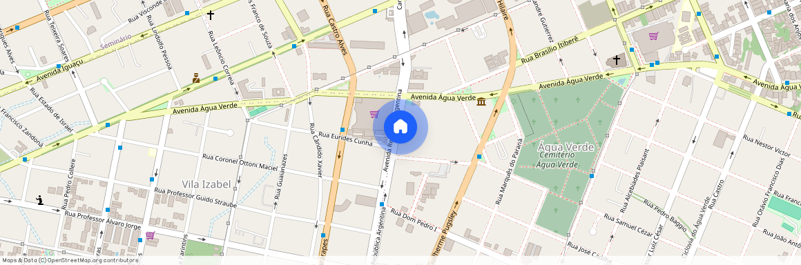 Avenida República Argentina, 951 - 80.620-010 - Água Verde - Curitiba