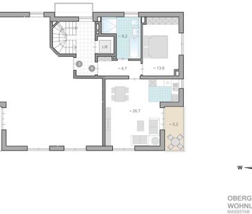 2-Zimmerwohnung in Obermenzing mit EBK und TG-Stellplatz - Foto 1