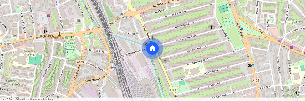 Station Mansions, Wightman Road, N8