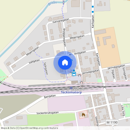 Västra Torggatan, Teckomatorp