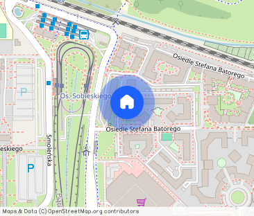 umeblowana kawalerka z balkonem na Batorego - Фото 1