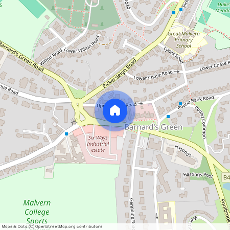 Barnards Green Road, Malvern, WR14