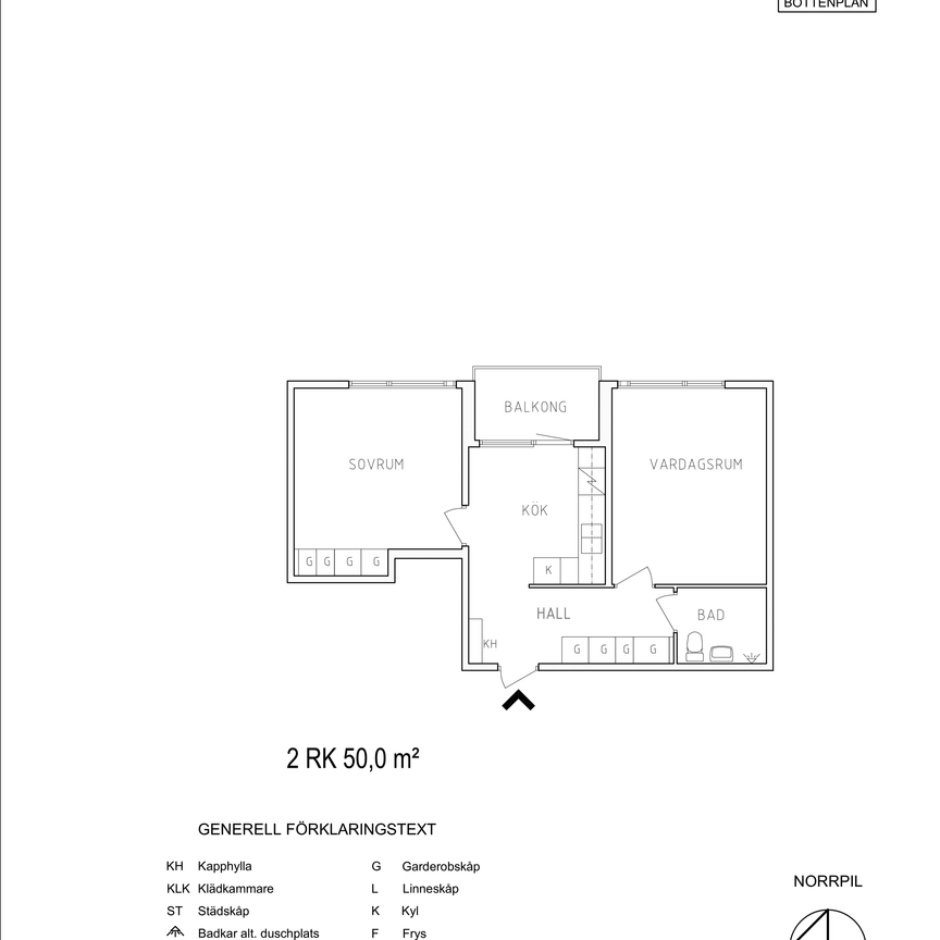 Vinddraget 15 A, våning 4 - Foto 2