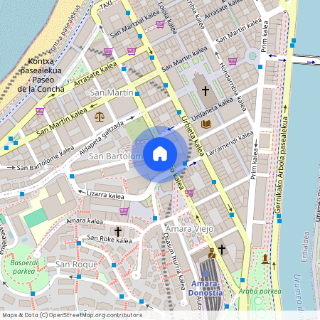 Área Romántica, Donostia-San Sebastián