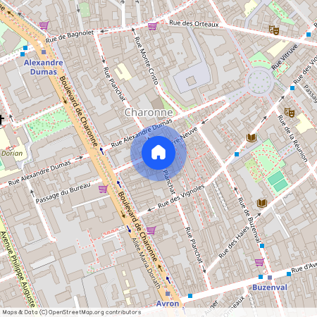 Rue Planchat, Francja, Paris