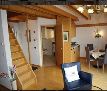 1.5 Maisonette Wohnung mit Dachterrasse & Weitblick – Ruhige Lage - Photo 2