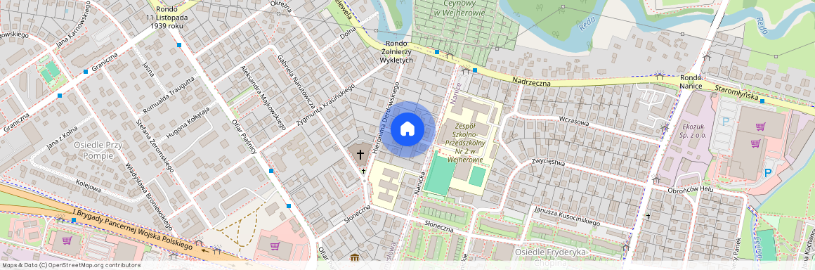 ul. Juliusza Słowackiego, Wejherowo, wejherowski, pomorskie