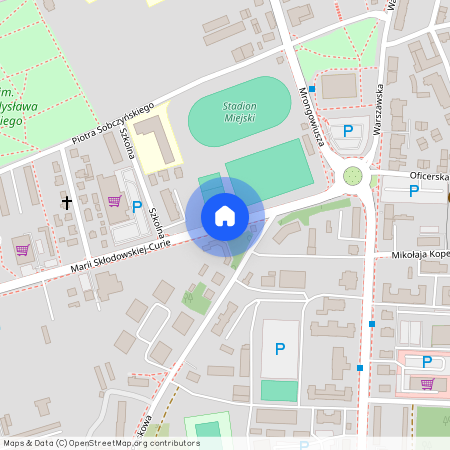 Stanisława Moniuszki, warmińsko-mazurskie, mrągowski, Mrągowo