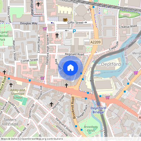 Lady Florence Courtyard, Reginald Square, SE8