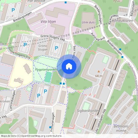 Vita Liljans Väg 23, Bredäng