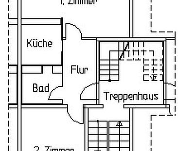 2-Raum-Wohnung mit 50 m² in Sachsendorf - Foto 1