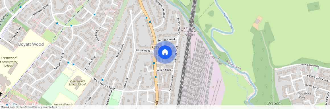 Victoria Road, Eastleigh, SO50