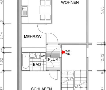 Dein Wunsch. Unsere Mission. 2-Raumwohnung ganz nach deinem Geschmack. - Foto 4