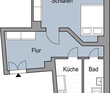 Traumhafte 1-Raum-Wohnung - Foto 2