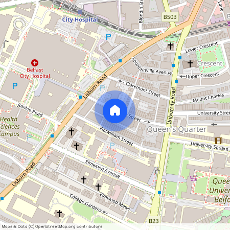 Flat 2-23 Camden Street, Belfast, BT9 6AT