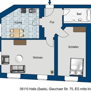 Glauchaer Str. 75, 06110 Halle (Saale) OT Südliche Innenstadt - Foto 3