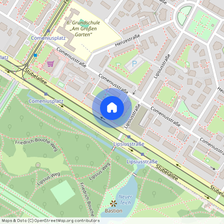 Stübelallee 25 a, 01309 Dresden OT Striesen-Süd mit Johannstadt-Südost