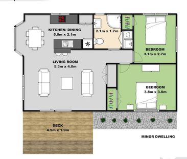 Ranui, 2 bedrooms - Photo 3