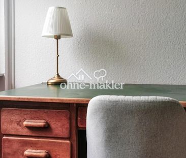 2-Zimmer-Wohnung in Uni-Nähe, stilvoll möbliert und voll ausgestatt... - Foto 1