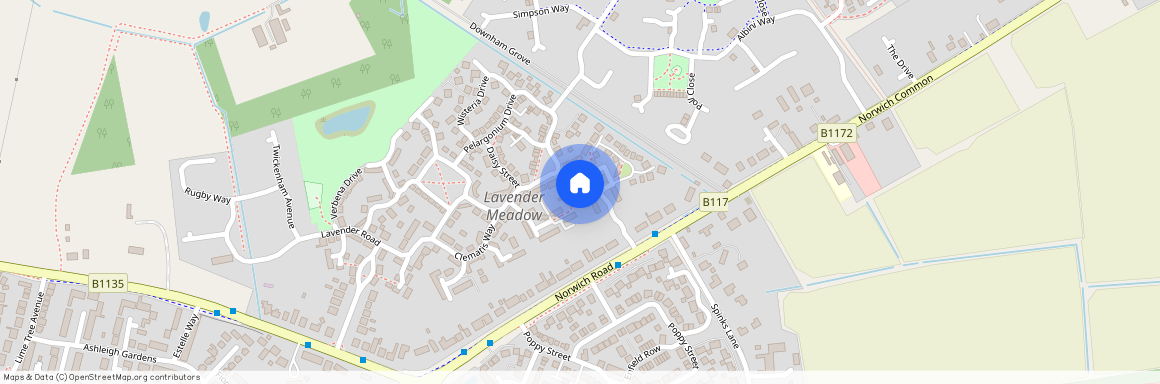Snowdrop Street, Wymondham, Norfolk, NR18
