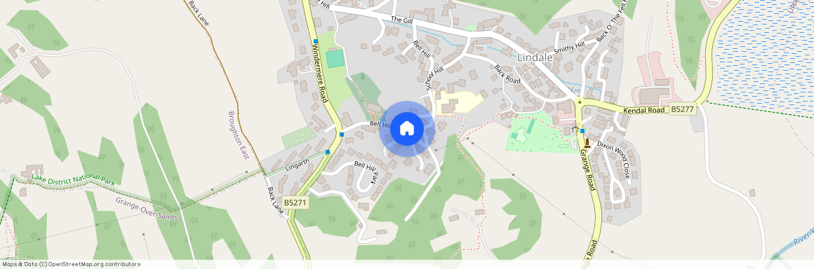 Bell Hill, Lindale, Grange-Over-Sands, Cumbria