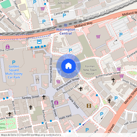 Town Hill, Warrington, WA1