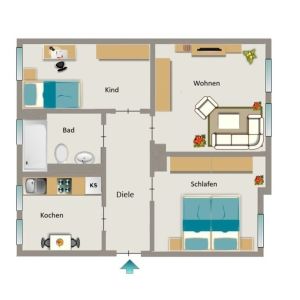 Heinrich-Lersch-Straße 8B, 45699 Herten - Foto 3