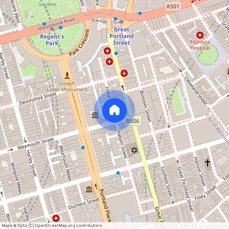 Hallam Street, London