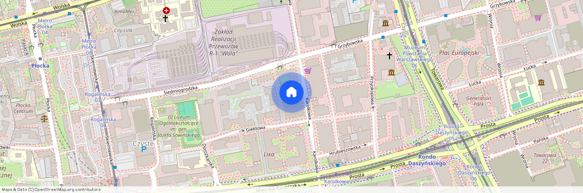 ul. Siedmiogrodzka, Czyste, Wola, Warszawa, mazowieckie