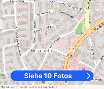 Helle und schön eingerichtete 1 Zimmer Wohnung im Nürnberger Norden - Foto 1