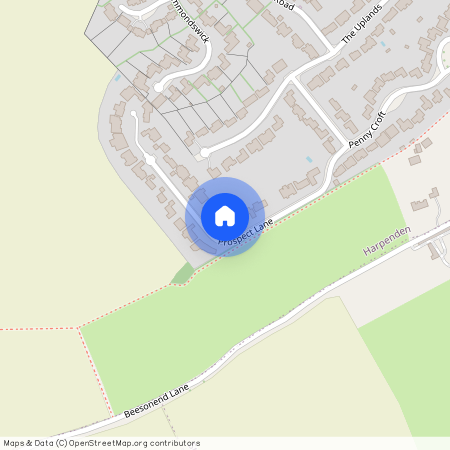 Prospect Lane, Harpenden, Hertfordshire, AL5