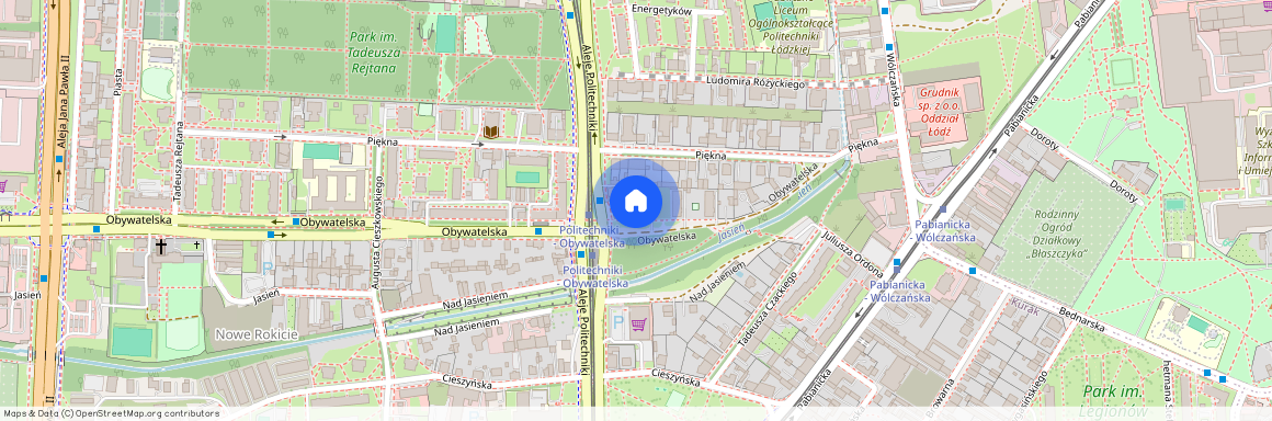 ul. Obywatelska, Górniak, Górna, Łódź, łódzkie