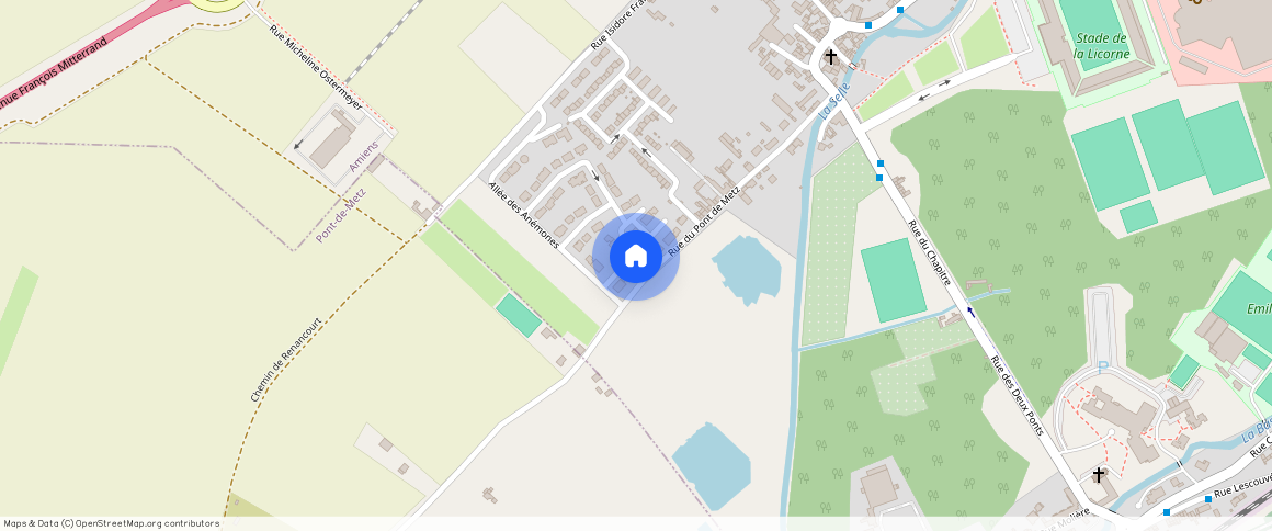 ** Allée des Capucines, Amiens