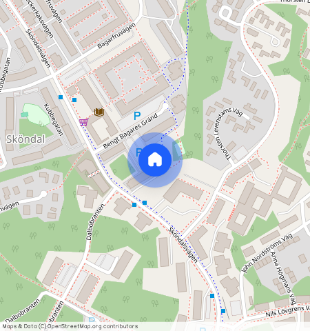 Bengt Bagares gränd, Sköndal