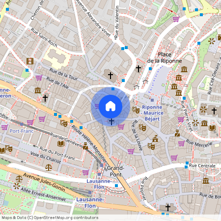 1003, Lausanne, Rue Chaucrau, 2