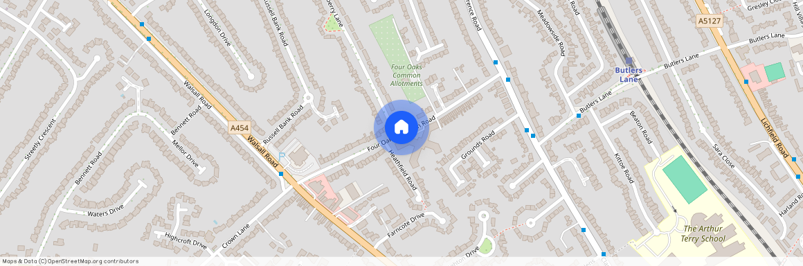 Four Oaks Common Road, Sutton Coldfield, West Midlands, B74