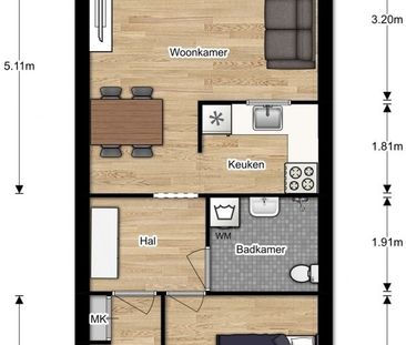 Apartment Alphen aan den Rijn - Vliestroom - Photo 2