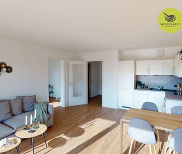 Praktisch geschnittene 3-Zimmer-Wohnung mit Balkon und Stellplatz! - Foto 1