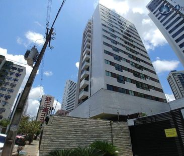 Apartamento para aluguel, 1 quarto, 1 suíte, 1 vaga, Madalena - Rec... - Foto 4