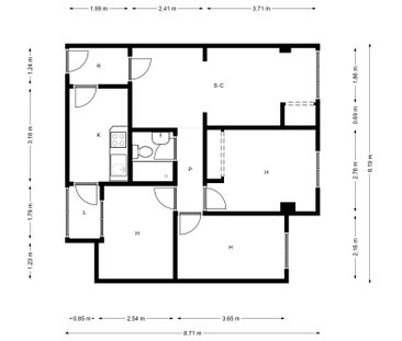 Piso de alquiler en Centro - Photo 3