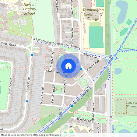Fowler Avenue, Cambridge, Cambridgeshire, CB2